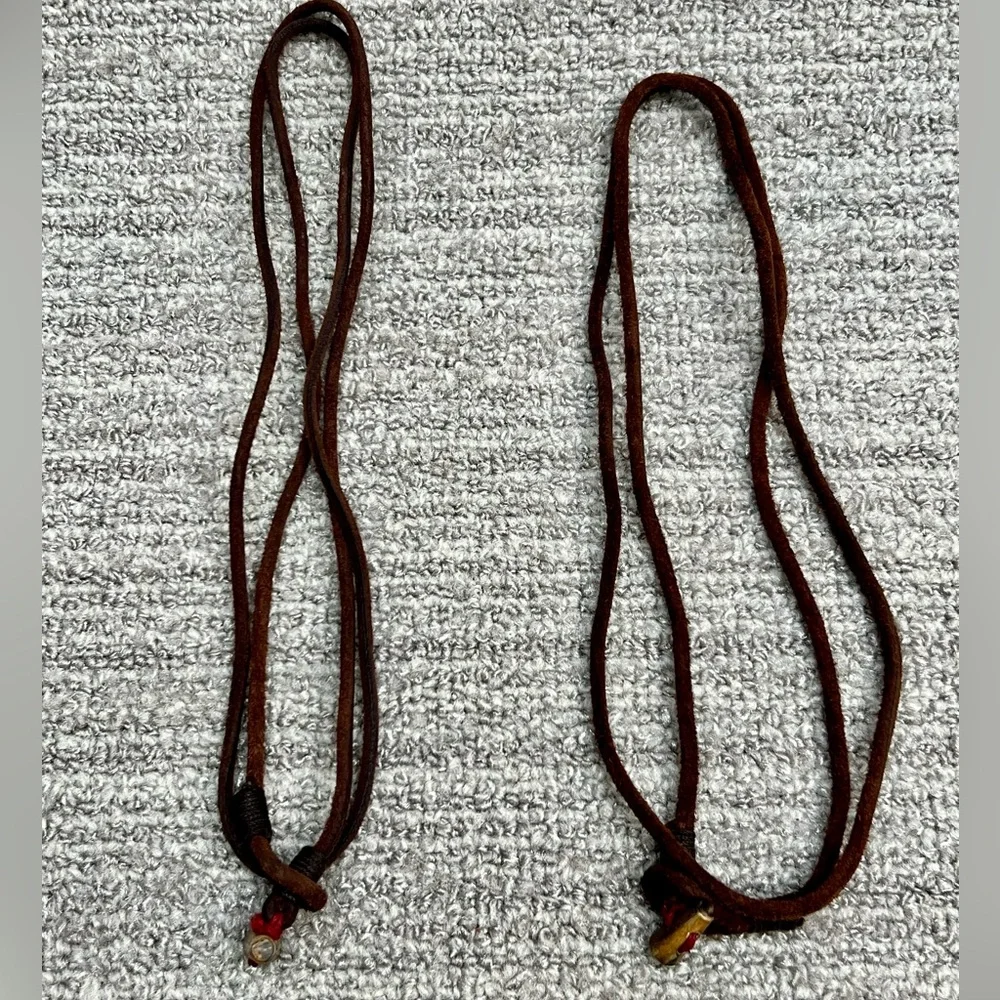 Hollister by Abercrombie & Fitch Leather Necklace new
